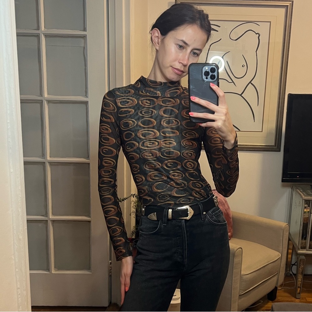 Find Me Now Mesh Top